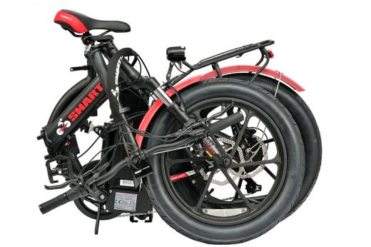 SMARTbike SHARK 3Pro Faltbar, Rahmenvollfederung, 3 Reifen