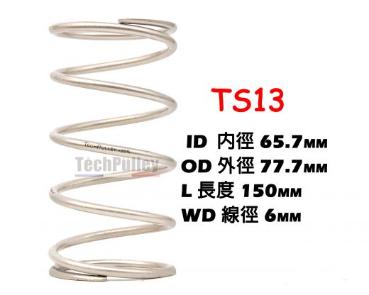 Torque spring Gegendruckfeder TS13 Champagner +20% Suzuki, SYM 400-600