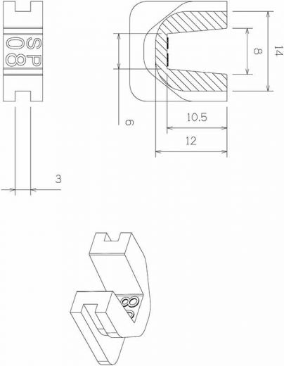 TechPulley Gleitstcke SP08/SP2012-E