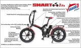 SMARTbike SHARK 3Pro Faltbar, Rahmenvollfederung, 3 Reifen