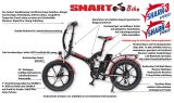 SMARTbike SHARK 4Pro Faltbar, Rahmenvollfederung, 4 Reifen