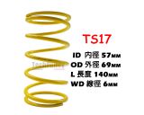 Gegendruckfeder TS17 yellow AK TL 20%