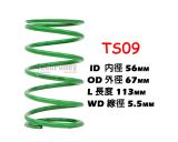 Torque spring TS09 green 20% Yamaha Xmax 300