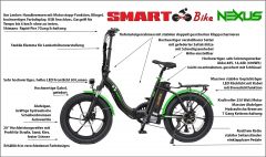 SMARTbike NEXUS 3.0 Faltbar mit Tiefeinsteigerahmen, 3 Reifen